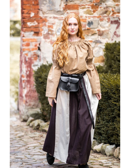 Medieval skirt Diana model, natural...