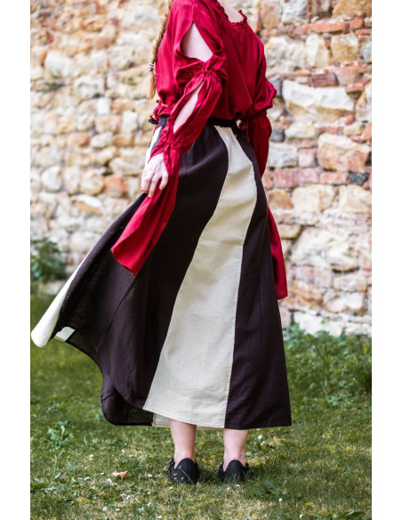 Medieval skirt Diana model, natural...