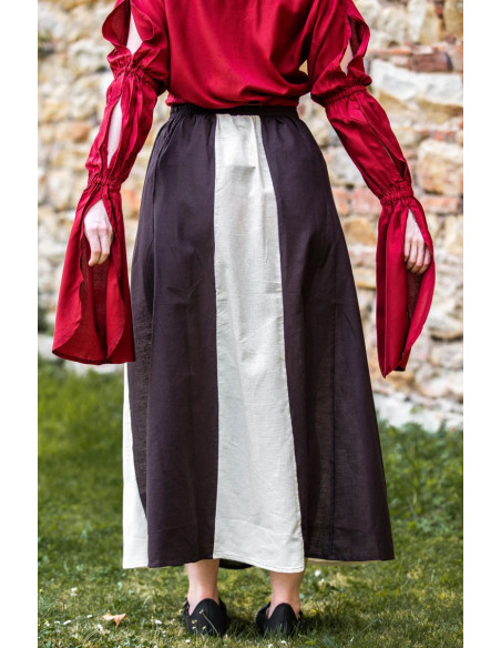 Medieval skirt Diana model, natural...