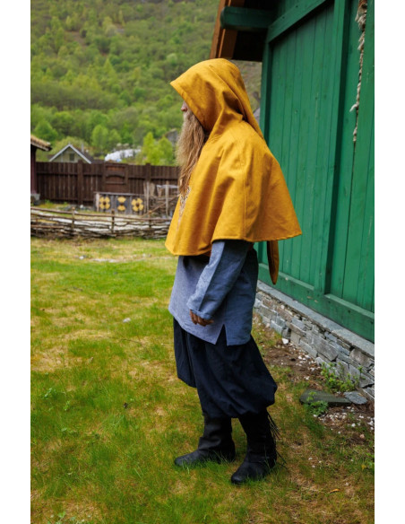 Viking Gugel in Lana Bjomolf Mustard... Viking Gugel in Lana Bjomolf Mustard...