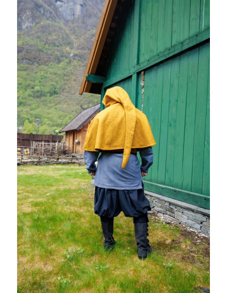 Viking Gugel in Lana Bjomolf Mustard... Viking Gugel in Lana Bjomolf Mustard...