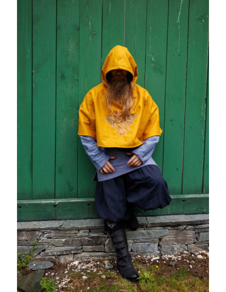 Viking Gugel in Lana Bjomolf Mustard... Viking Gugel in Lana Bjomolf Mustard...