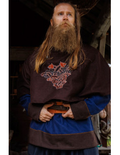 Viking Gugel in Brown Bjomolf Wool 2
