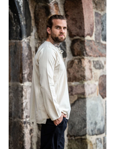 Peasant shirt with ties