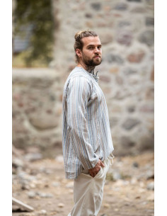 Peasant shirt with ties model Felix 2