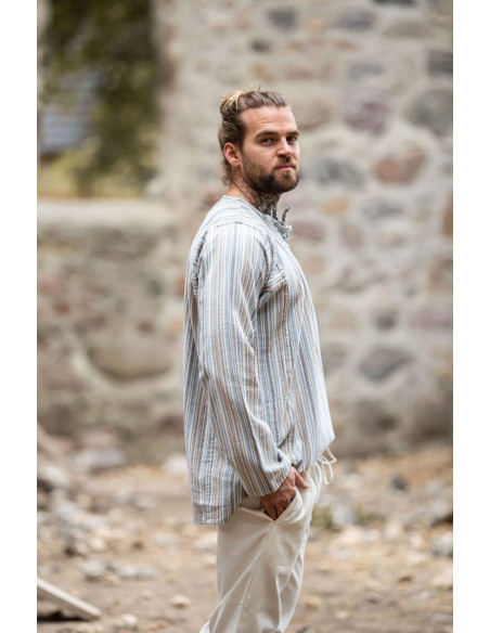Peasant shirt with ties model Felix Peasant shirt with ties model Felix