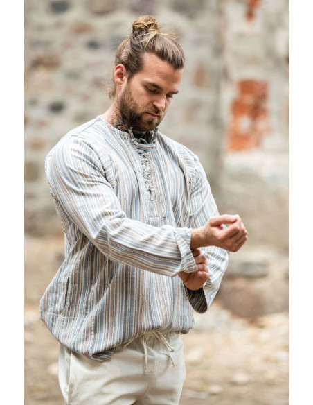 Peasant shirt with ties model Felix Peasant shirt with ties model Felix