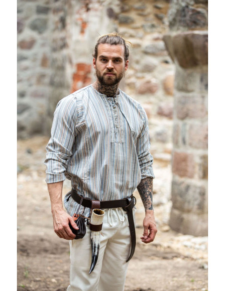 Peasant shirt with ties model Felix Peasant shirt with ties model Felix