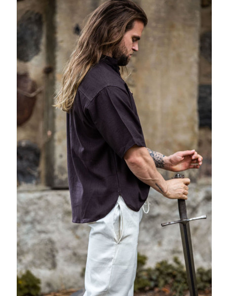 Medieval short-sleeved shirt with...