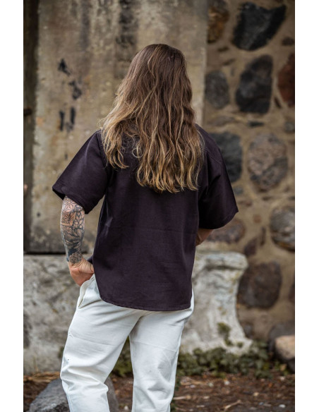Medieval short-sleeved shirt with...