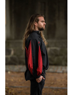 Medieval shirt Lansquenet model Albert, black-red 2
