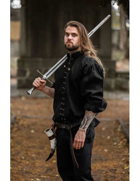 Medieval shirt with ties model...