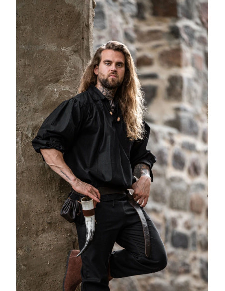 Medieval shirt with ties model Georg,...