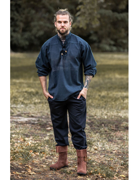 Medieval shirt with ties model Georg,... Medieval shirt with ties model Georg,...