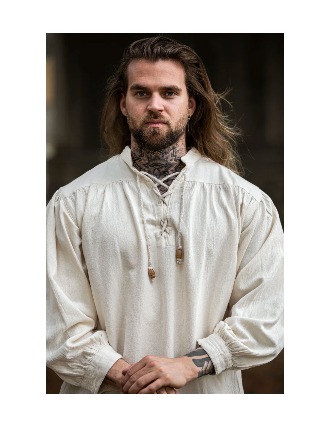 Medieval Shirt Straight Cut Online, Men