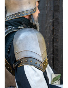Medieval knight shoulder pads in polyurethane, Epic... 2