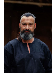 Olvisson Viking tunic, black wool 2