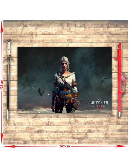 The Witcher Wild Hunt III Ciri Banner...
