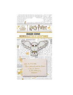 Set of 2 erasers - Hedwig and letter - Harry Potter