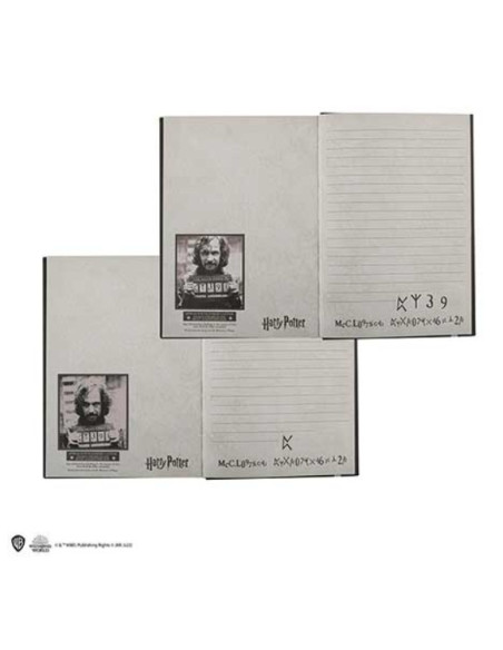 Hardcover notebook and bookmark -...