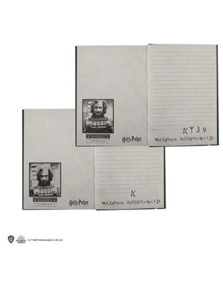 Hardcover notebook and bookmark -...