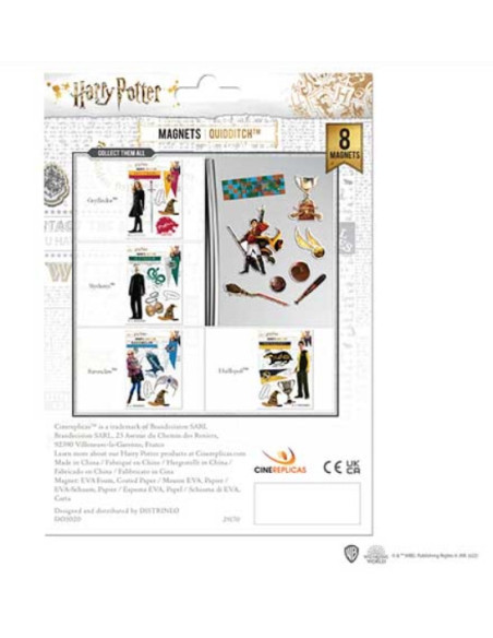 Set of rubber magnets - Quidditch -...