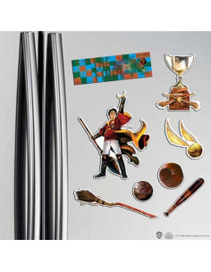Set of rubber magnets - Quidditch - Harry Potter 2