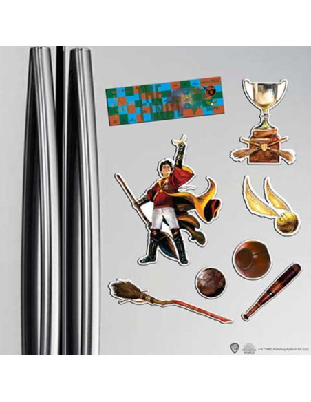 Set of rubber magnets - Quidditch -...