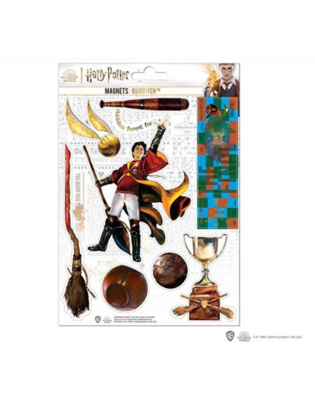 Set of rubber magnets - Quidditch -...