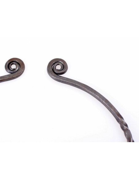 Celtic Neck Torque with spiral finishes