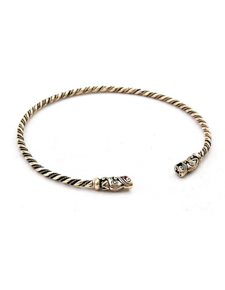 Torque Viking Gotland Dragon heads