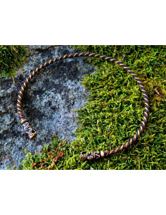 Torque Viking Gotland Dragon heads 2