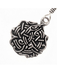 Viking earrings with intertwined knots 2