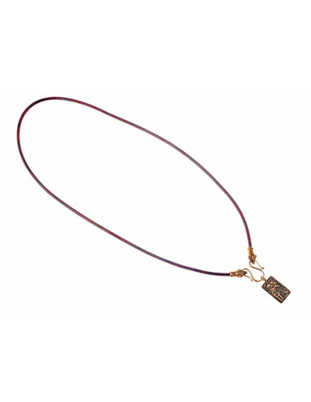 Viking amulet pendant with Guldgubbe