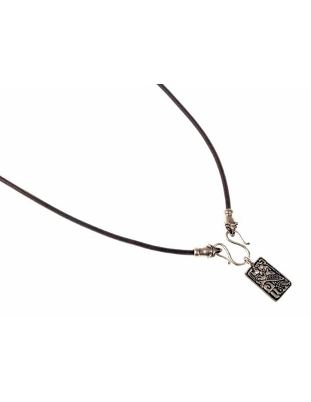 Viking amulet pendant with Guldgubbe