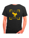 Legio III Augusta Romana T-shirt in black, short sleeves