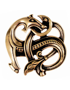 Dragon brooch from the Middle Ages