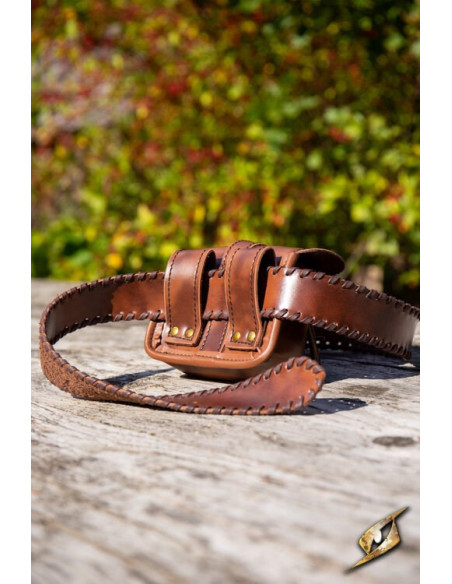 Guerrero leather bag, small