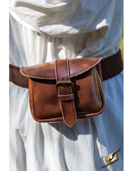 Guerrero leather bag, small