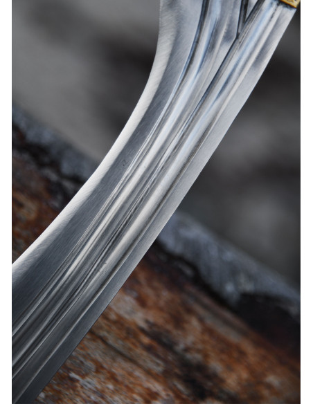 Falcata, Kopis with knife, horse head...