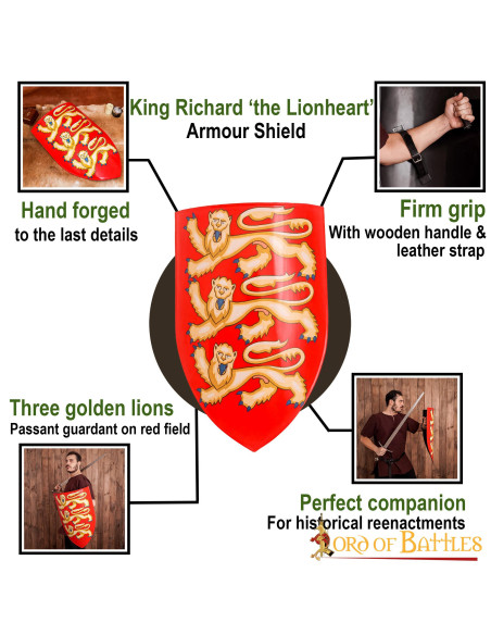 Decorative shield Ricardo Corazón de...