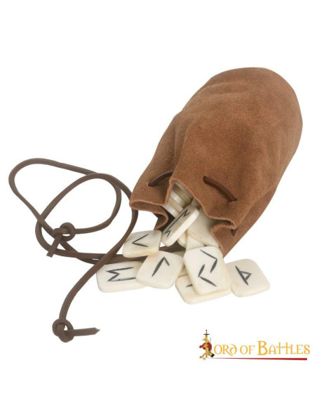 Set of 25 magical bone runes with...