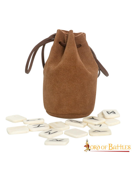 Set of 25 magical bone runes with...