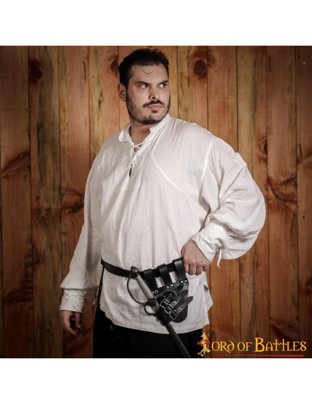 Baldric for rapier swords in leather...
