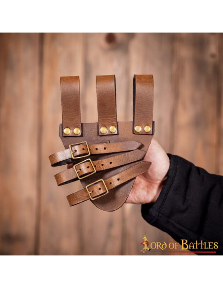 Baldric for rapier swords in leather...