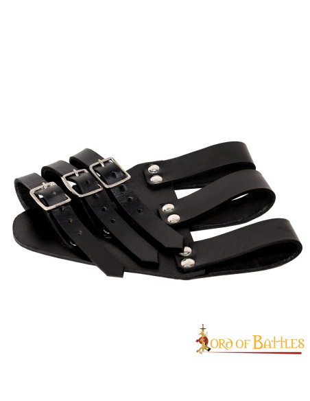 Baldric for rapier swords in leather...