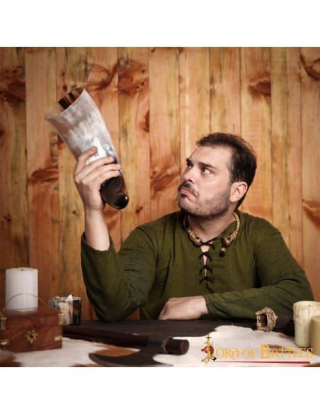 Viking-medieval drinking horn,...