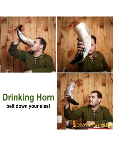 Viking-medieval drinking horn,...