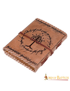 Middle-earth journal in handmade leather 2