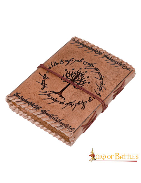 Middle-earth journal in handmade leather